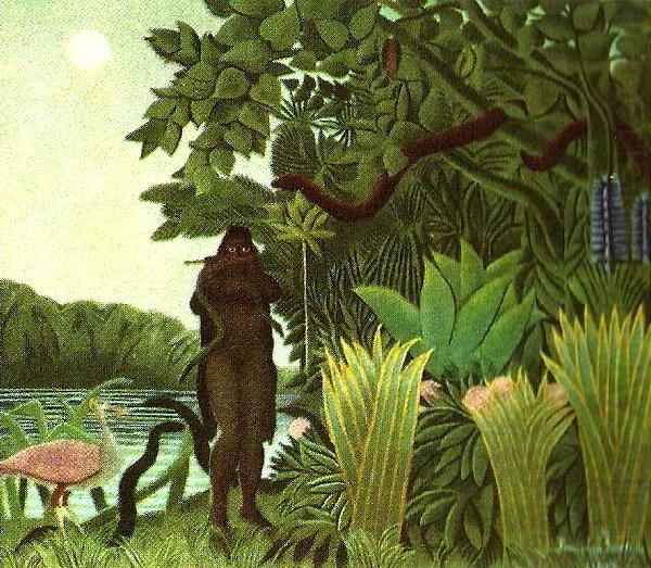 Henri Rousseau ormtjuserskan china oil painting image